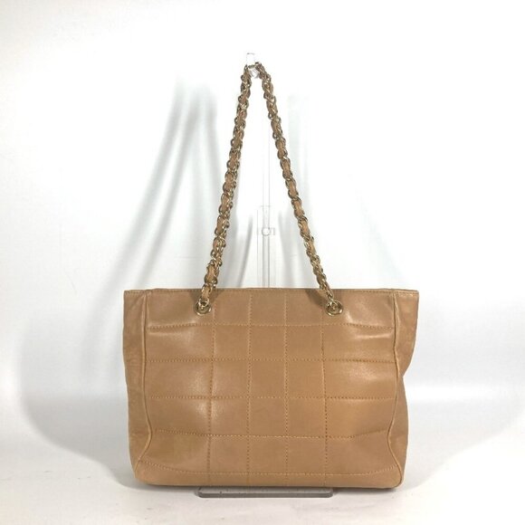 CHANEL Chocolate bar CC CC Mark Quilted Double Chain bag Shoulder Bag - Picture 1 of 13